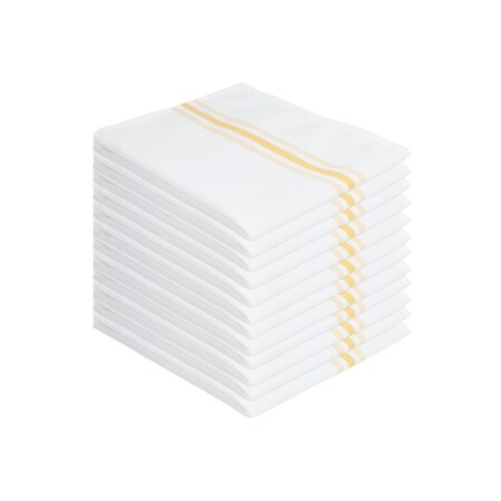 Monarch Brands Bistro Napkins - Gold, 12PK PNP-BISTRO-GLD